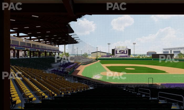 Alex Box Stadium - Section Wc 210 Seat View