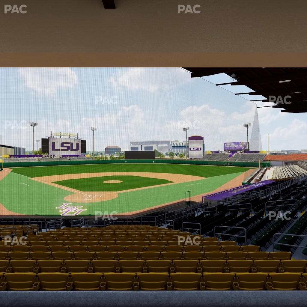 Alex Box Stadium - Section Wc 211 Seat View