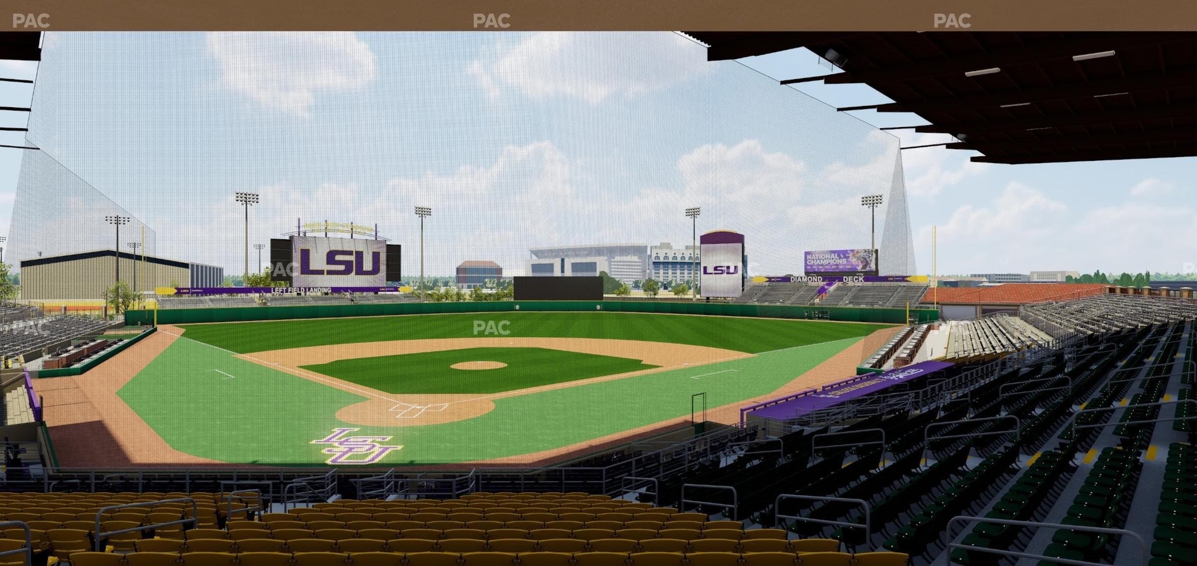 Alex Box Stadium - Section Wc 211 Seat View