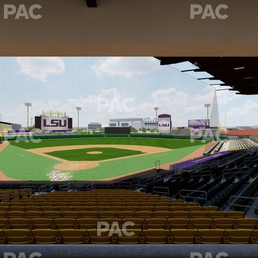 Alex Box Stadium - Section Wc 211 Seat View