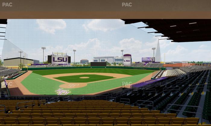 Alex Box Stadium - Section Wc 211 Seat View