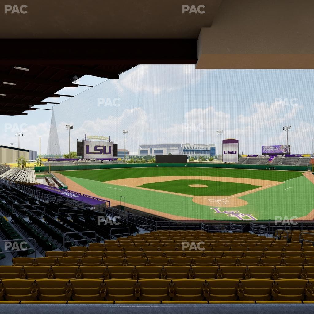 Alex Box Stadium - Section Wc 213 Seat View