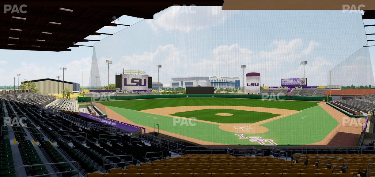 Alex Box Stadium - Section Wc 213 Seat View