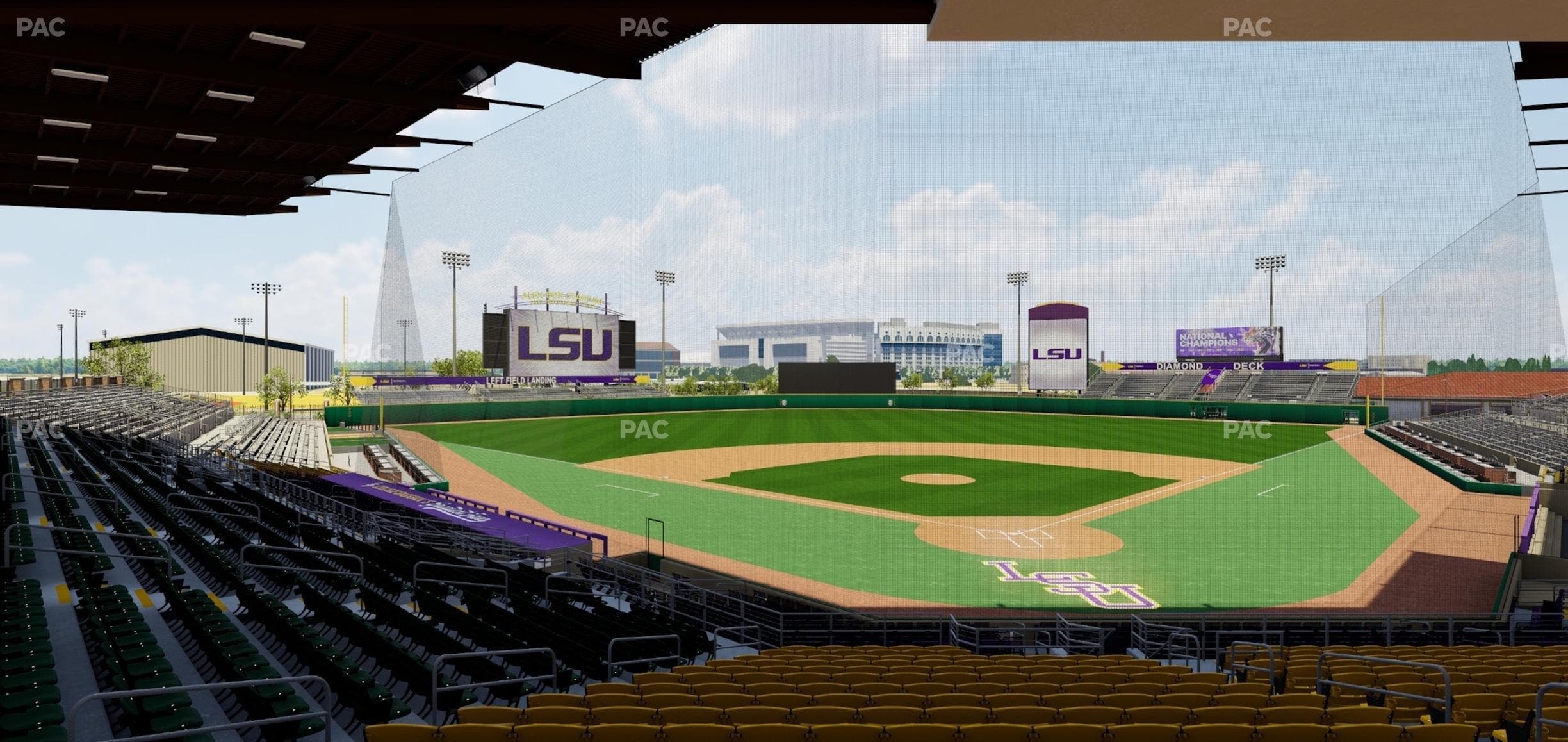 Alex Box Stadium - Section Wc 213 Seat View