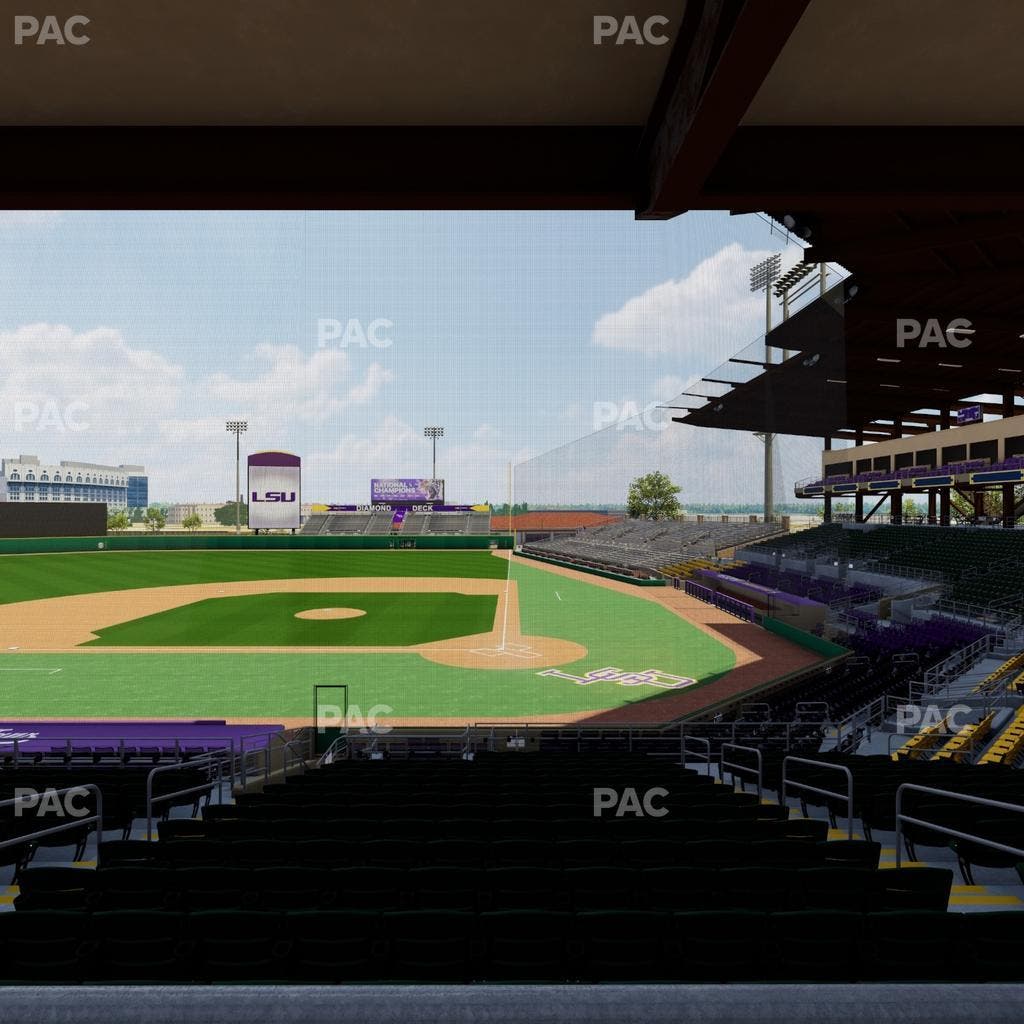 Alex Box Stadium - Section Wc 215 Seat View