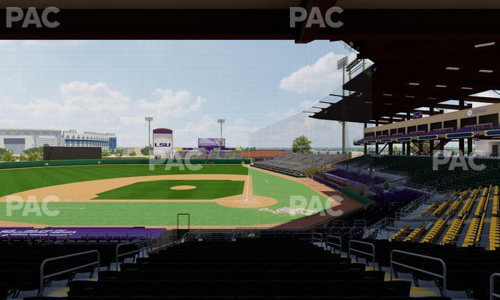 Alex Box Stadium - Section Wc 215 Seat View