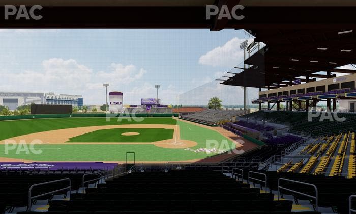 Alex Box Stadium - Section Wc 215 Seat View