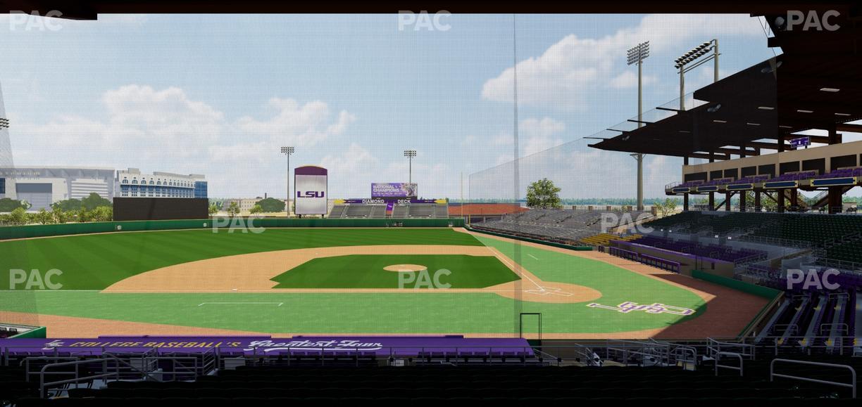 Alex Box Stadium - Section Wc 216 Seat View