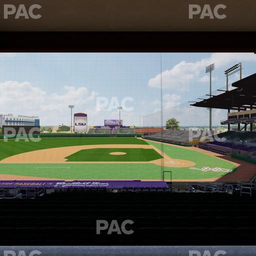 Alex Box Stadium - Section Wc 216 Seat View