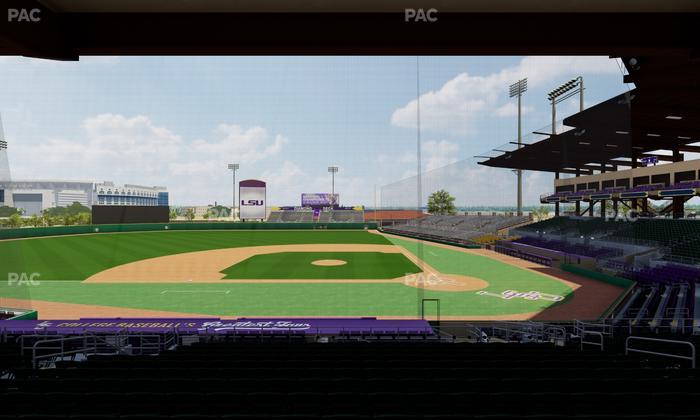 Alex Box Stadium - Section Wc 216 Seat View