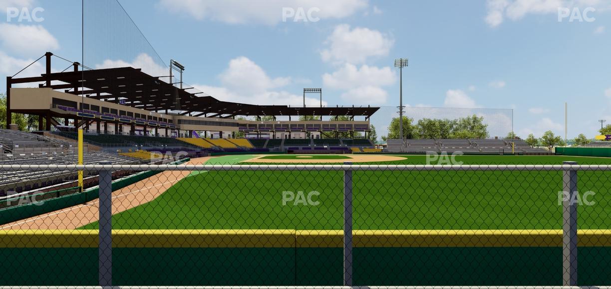 Alex Box Stadium - Section Wc 99 Seat View