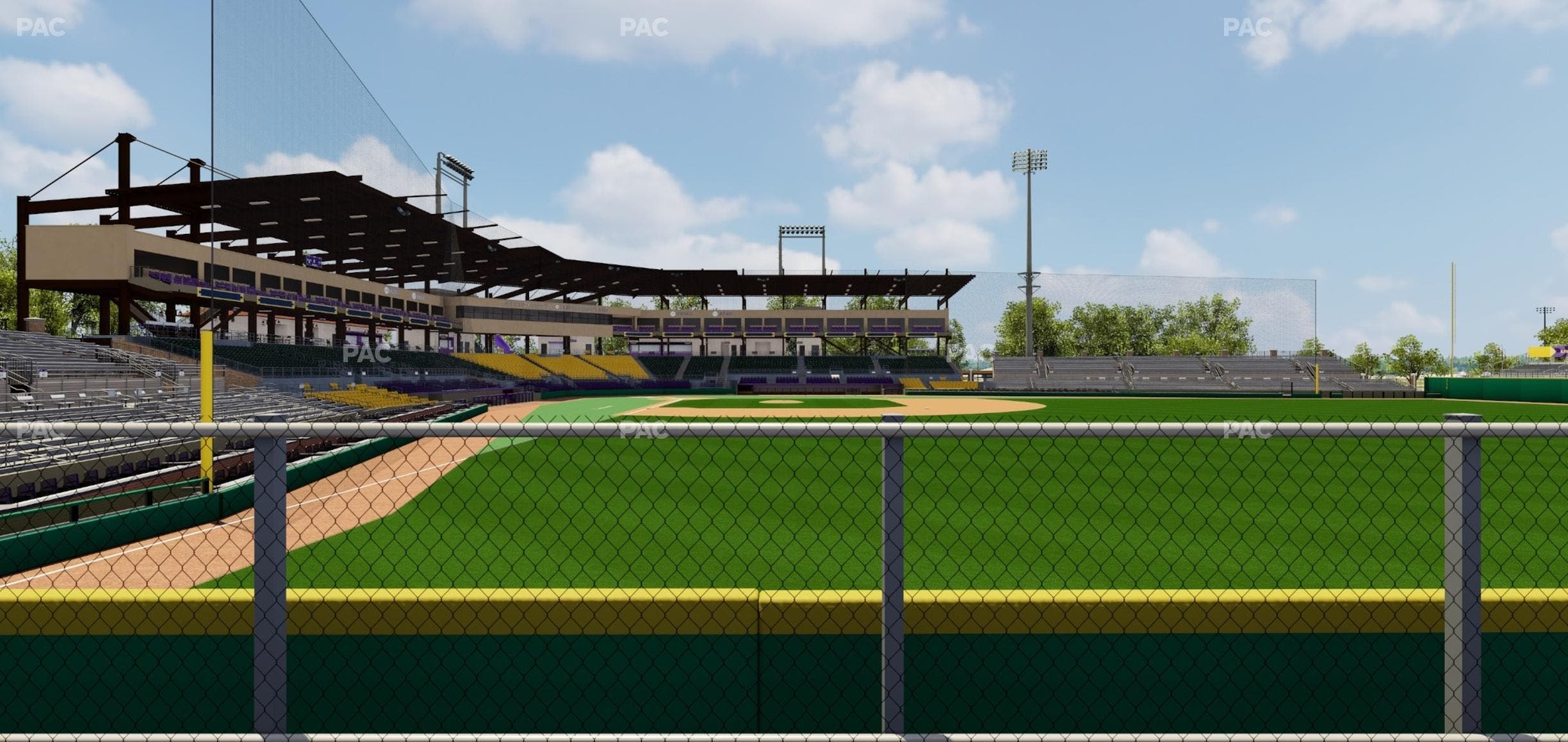 Alex Box Stadium - Section Wc 99 Seat View