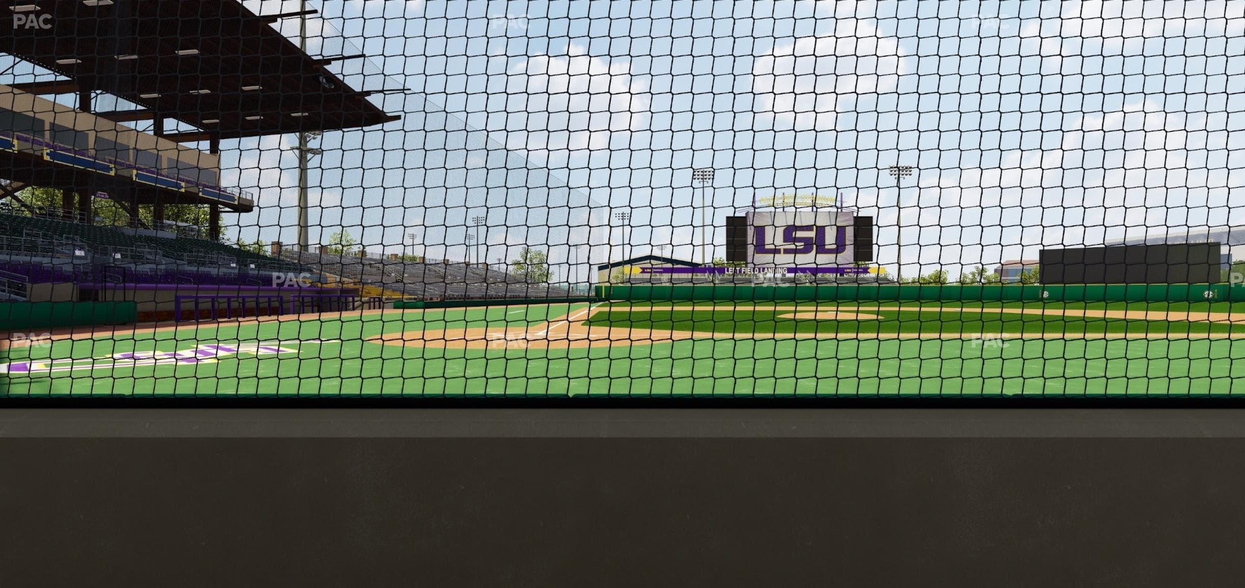 Alex Box Stadium - Section Wc E Seat View