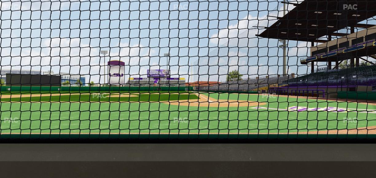 Alex Box Stadium - Section Wc G Seat View