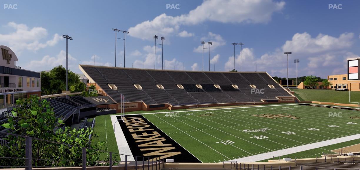 Allegacy Federal Credit Union Stadium - Section 1 Seat View