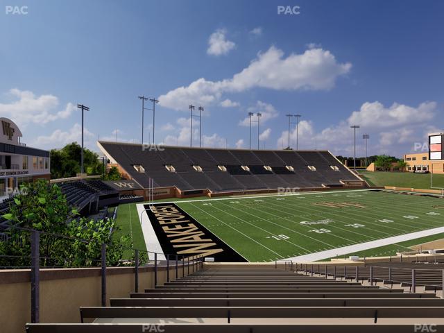 Allegacy Federal Credit Union Stadium - Section 1 Seat View