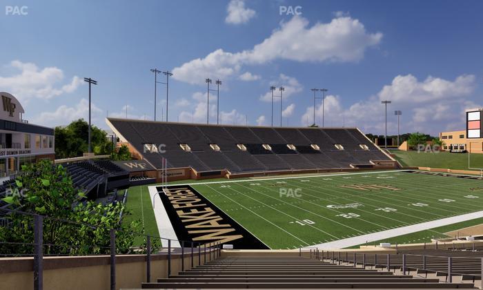 Allegacy Federal Credit Union Stadium - Section 1 Seat View