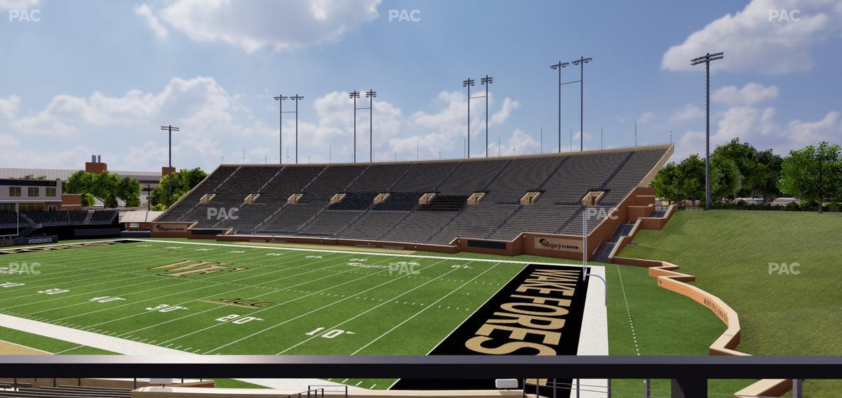 Allegacy Federal Credit Union Stadium - Section 10 Seat View