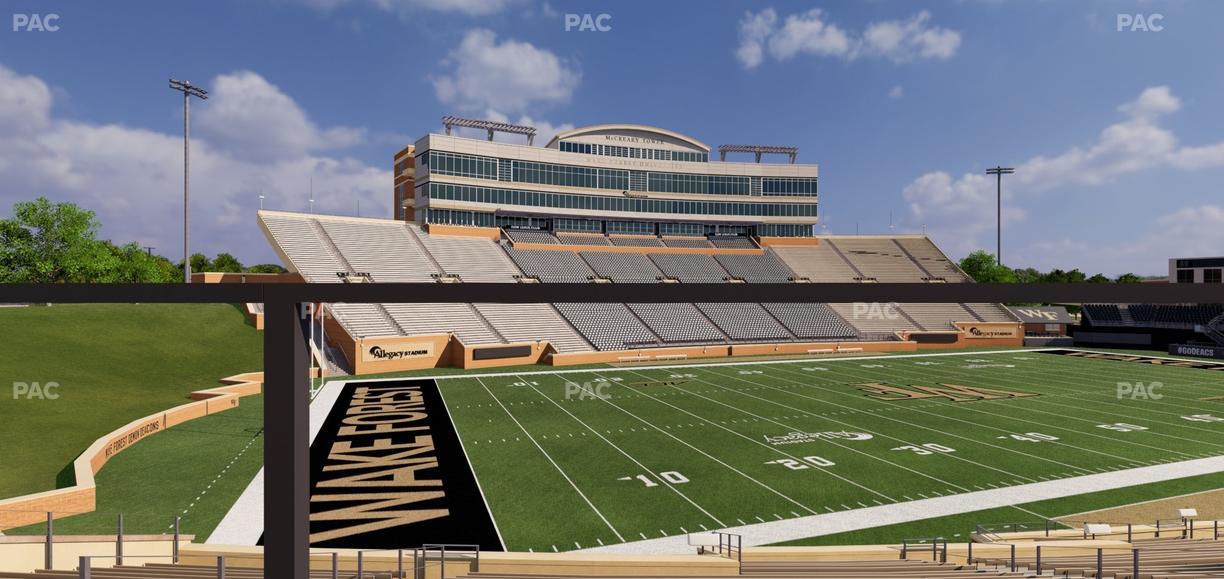 Allegacy Federal Credit Union Stadium - Section 12 Seat View