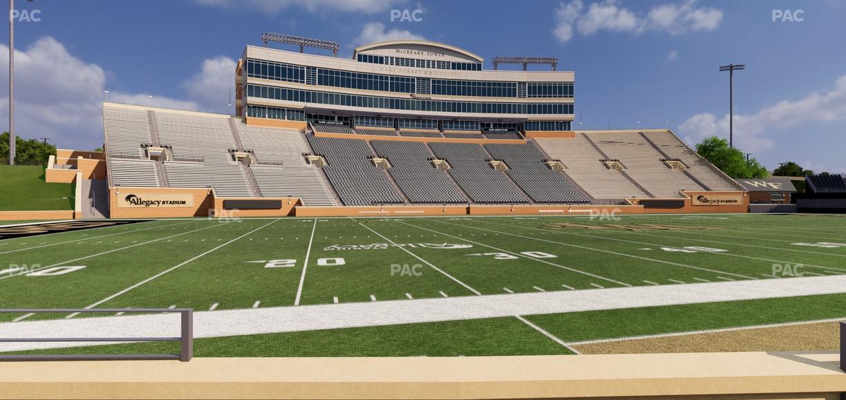 Allegacy Federal Credit Union Stadium - Section 13 Seat View