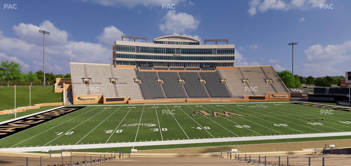 Allegacy Federal Credit Union Stadium - Section 14 Seat View