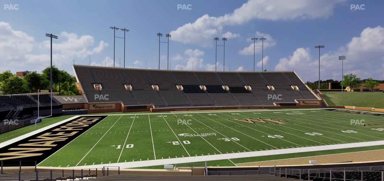 Allegacy Federal Credit Union Stadium - Section 3 Seat View