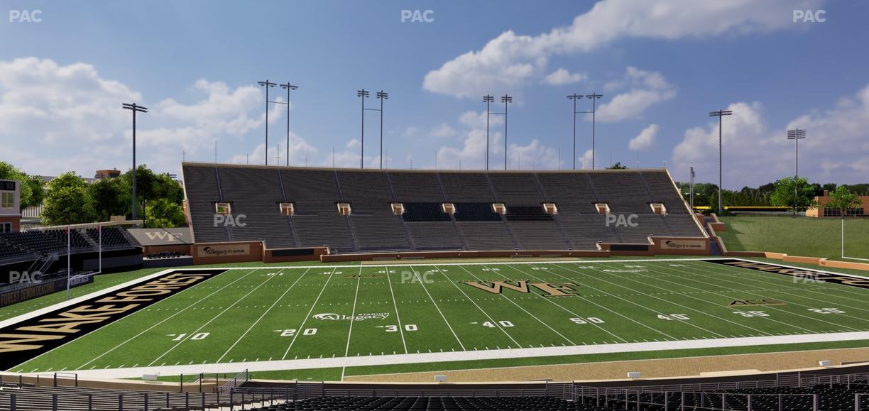 Allegacy Federal Credit Union Stadium - Section 4 Seat View