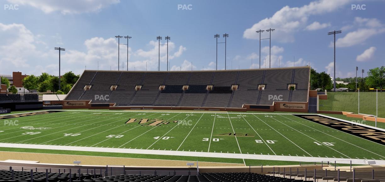 Allegacy Federal Credit Union Stadium - Section 7 Seat View