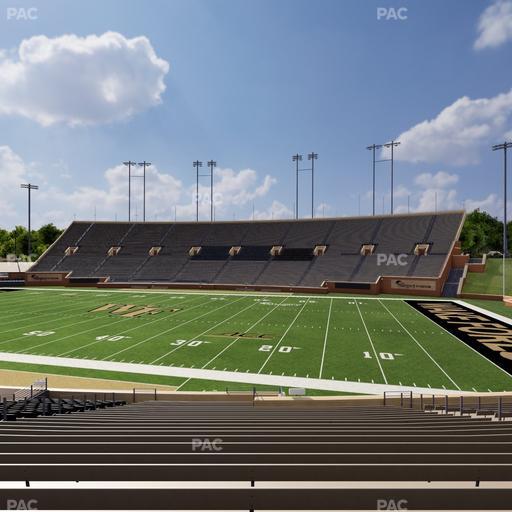 Allegacy Federal Credit Union Stadium - Section 8 Seat View