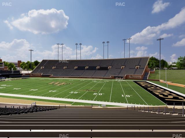 Allegacy Federal Credit Union Stadium - Section 8 Seat View