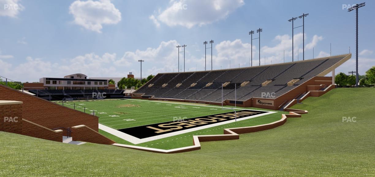 Allegacy Federal Credit Union Stadium - Section Deacon Hill Seat View