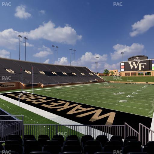 Allegacy Federal Credit Union Stadium - Section Touchdown Club 1 Seat View