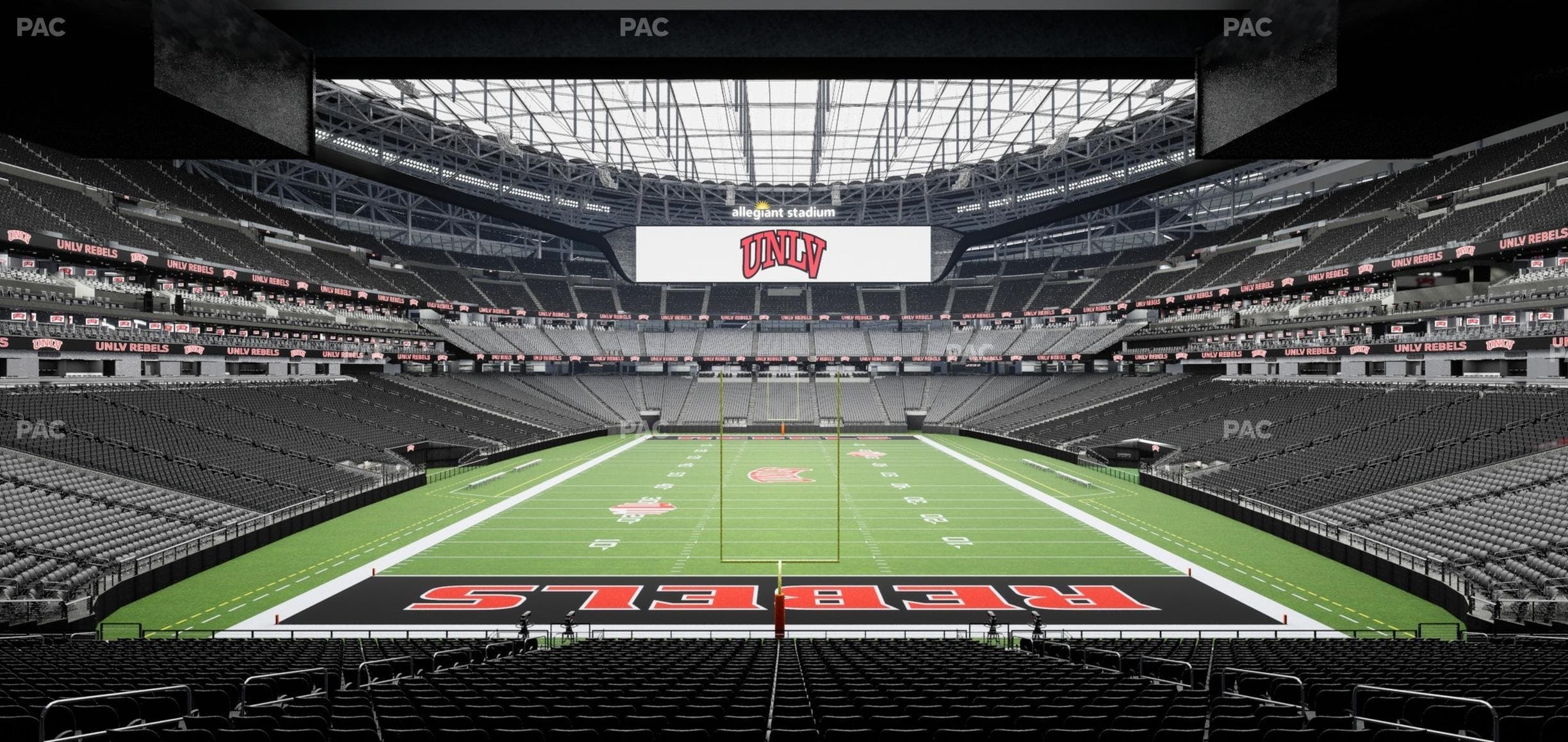 Allegiant Stadium - Section 101 Seat View