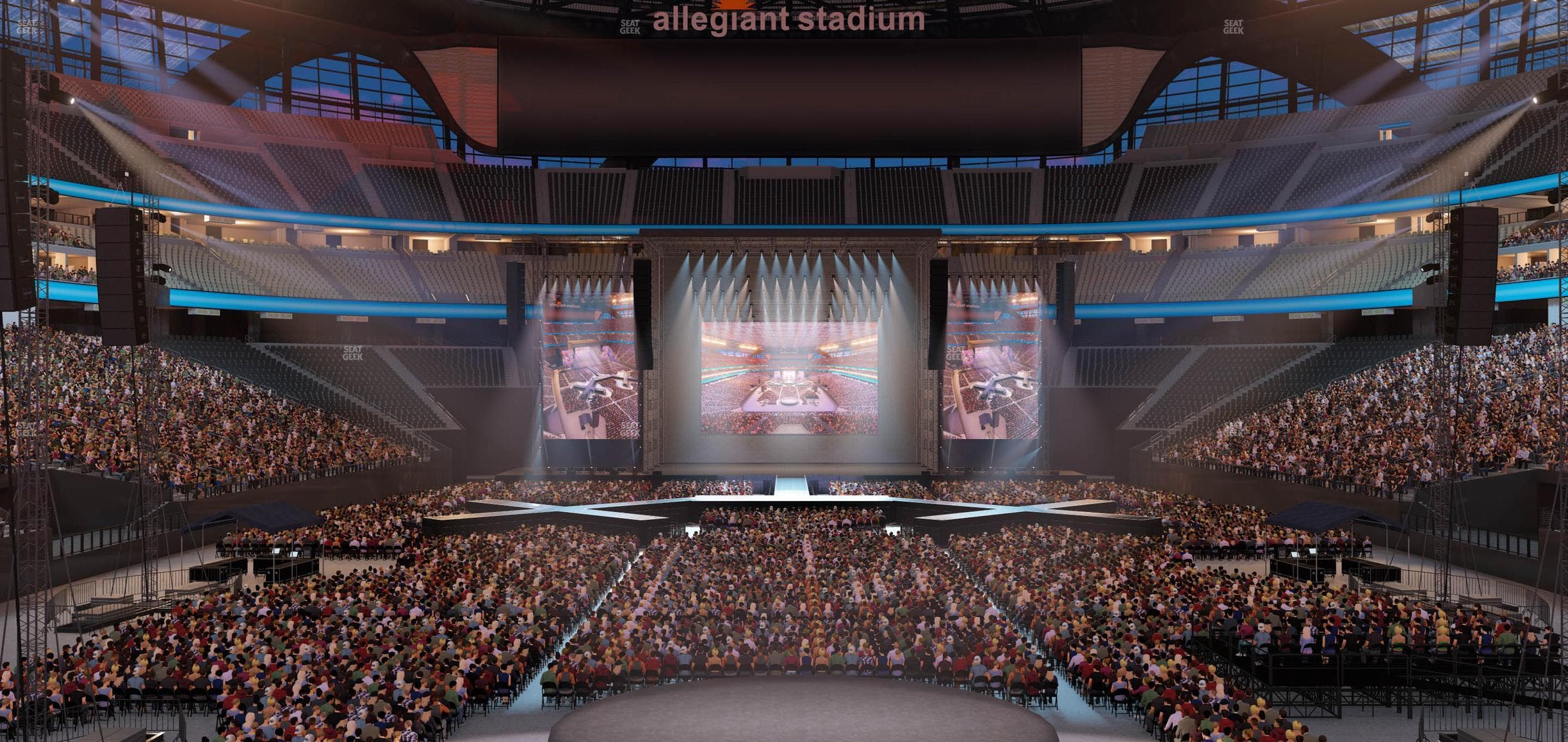 Allegiant Stadium - Section 101 Seat View