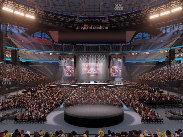 Allegiant Stadium - Section 101 Seat View