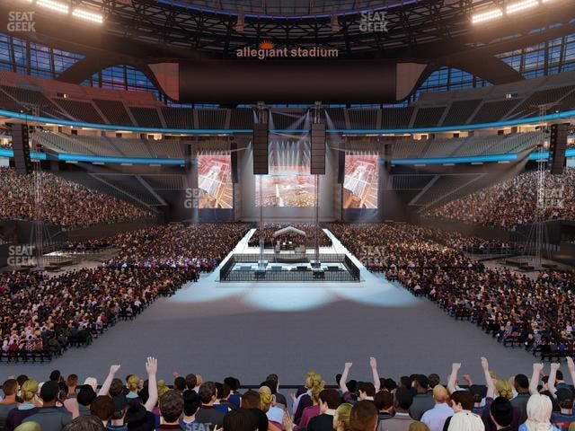 Allegiant Stadium - Section 101 Seat View