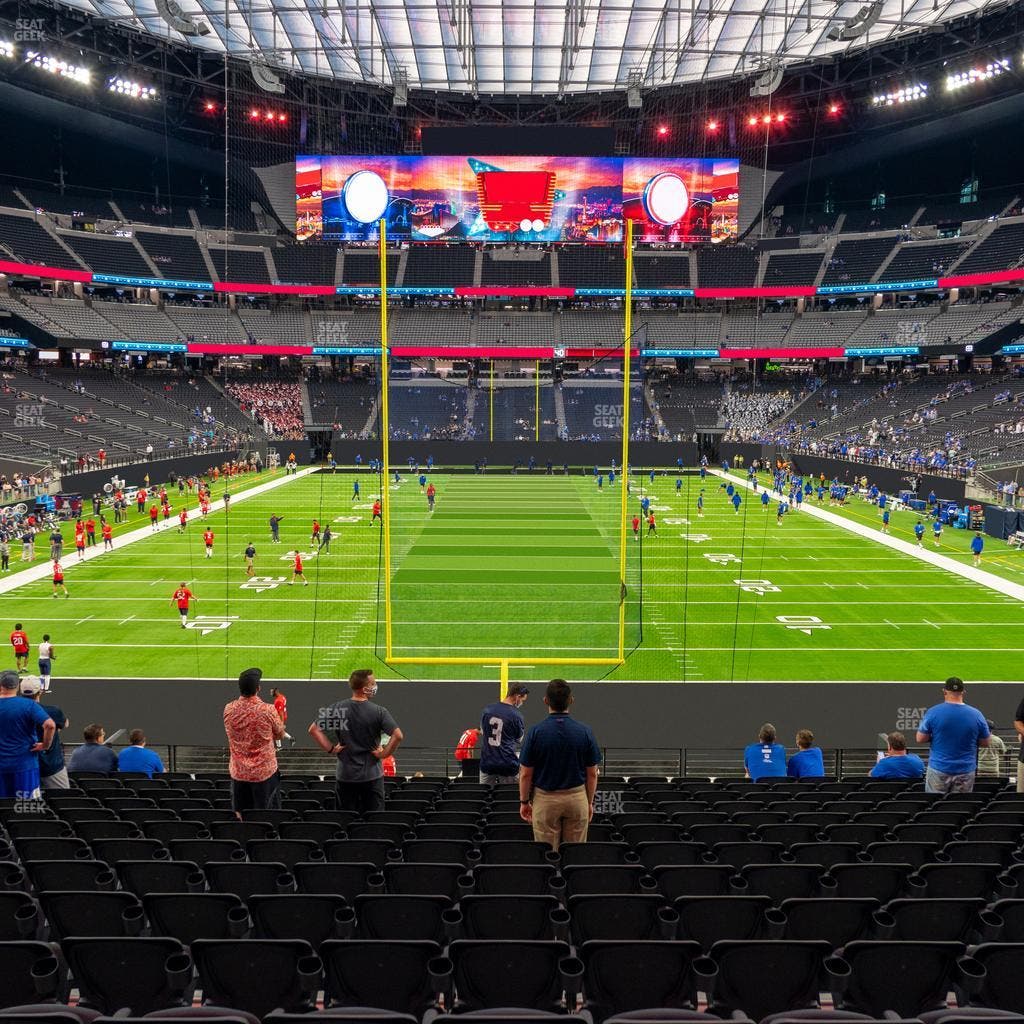 Allegiant Stadium - Section 101 Seat View