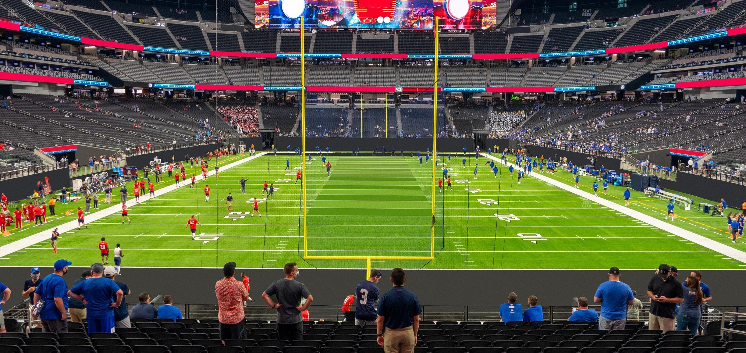 Allegiant Stadium - Section 101 Seat View