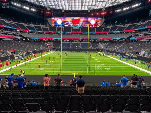 Allegiant Stadium - Section 101 Seat View