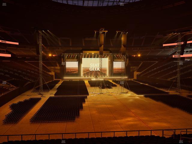 Allegiant Stadium - Section 102 Seat View
