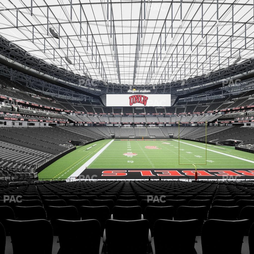 Allegiant Stadium - Section 102 Seat View