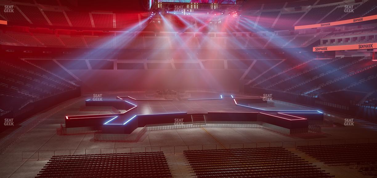 Allegiant Stadium - Section 102 Seat View