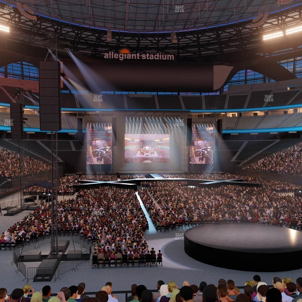 Allegiant Stadium - Section 102 Seat View