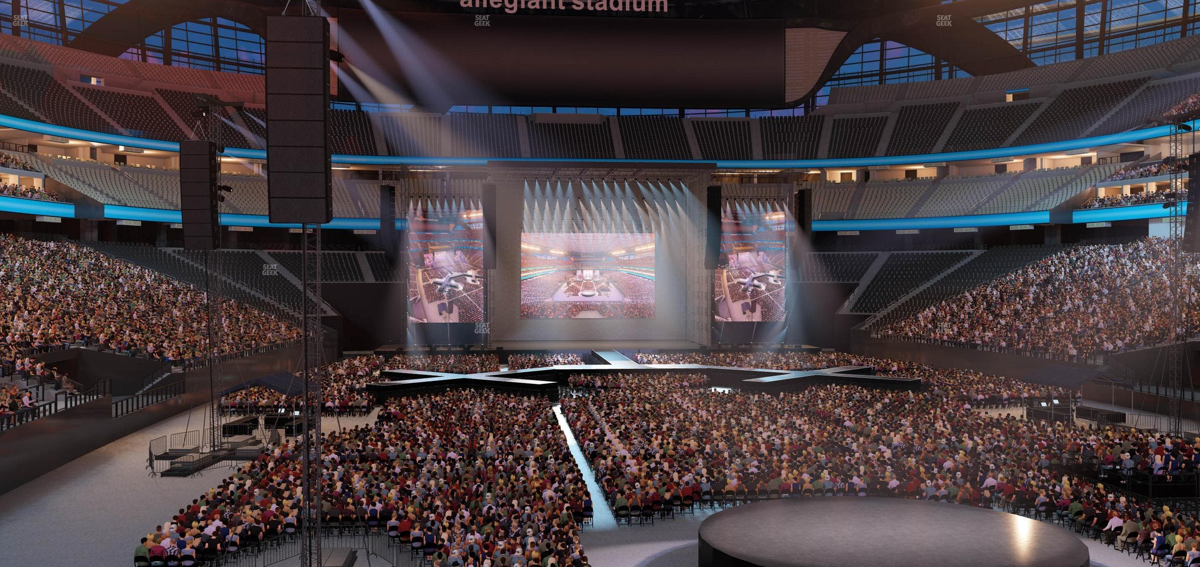 Allegiant Stadium - Section 102 Seat View