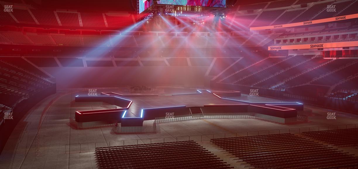 Allegiant Stadium - Section 103 Seat View