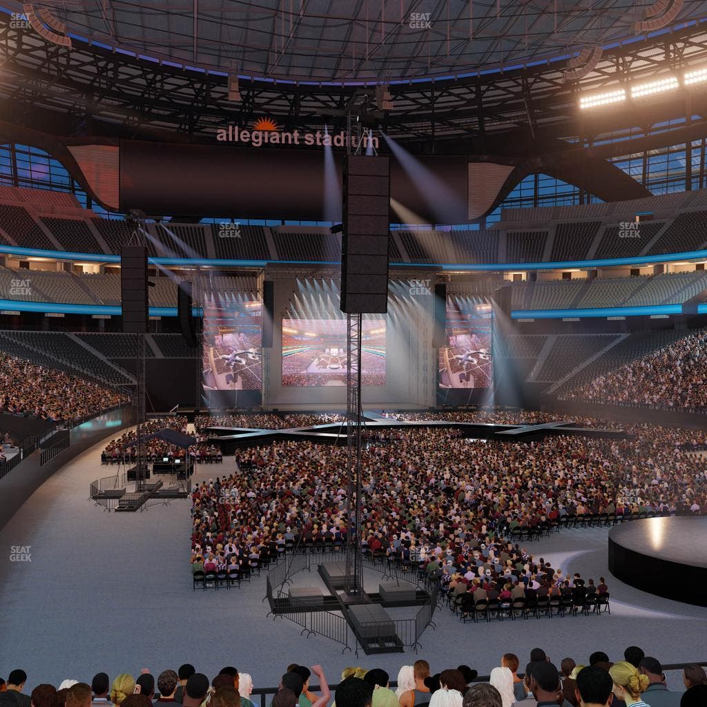 Allegiant Stadium - Section 103 Seat View