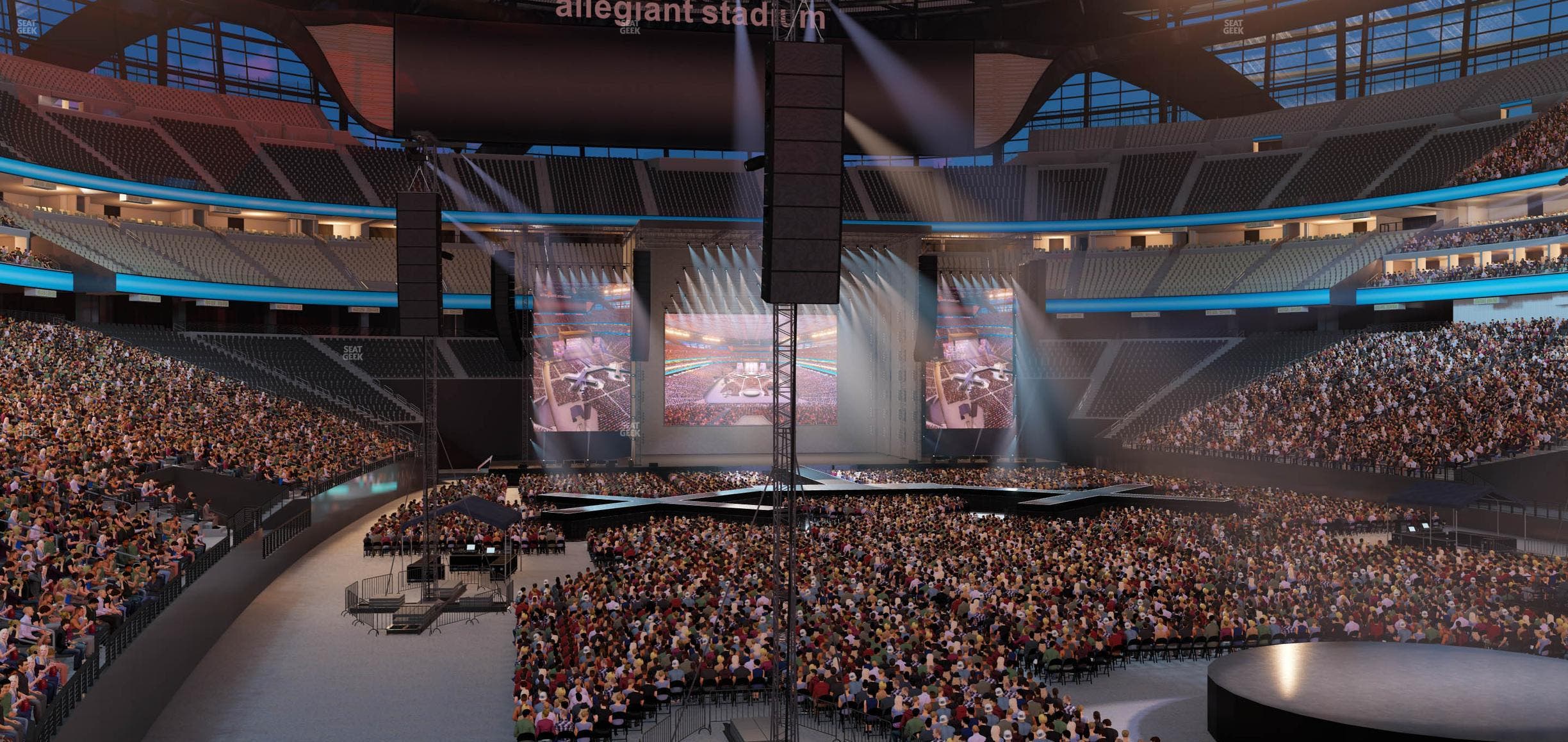 Allegiant Stadium - Section 103 Seat View