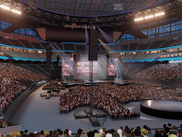 Allegiant Stadium - Section 103 Seat View