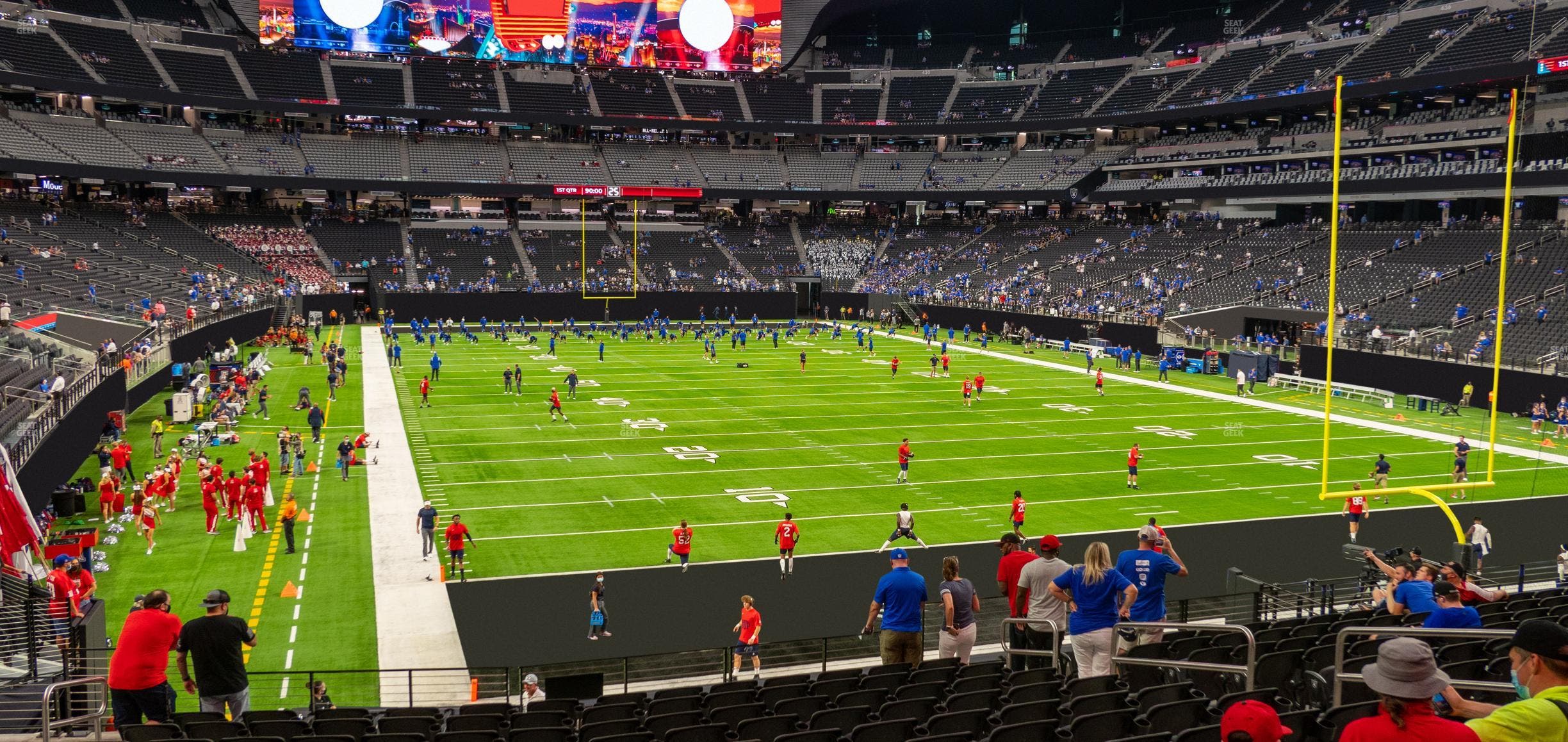 Allegiant Stadium - Section 103 Seat View