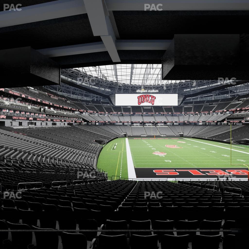 Allegiant Stadium - Section 103 Seat View